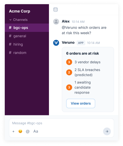 Veruno MCP in Slack Veruno MCP in Slack